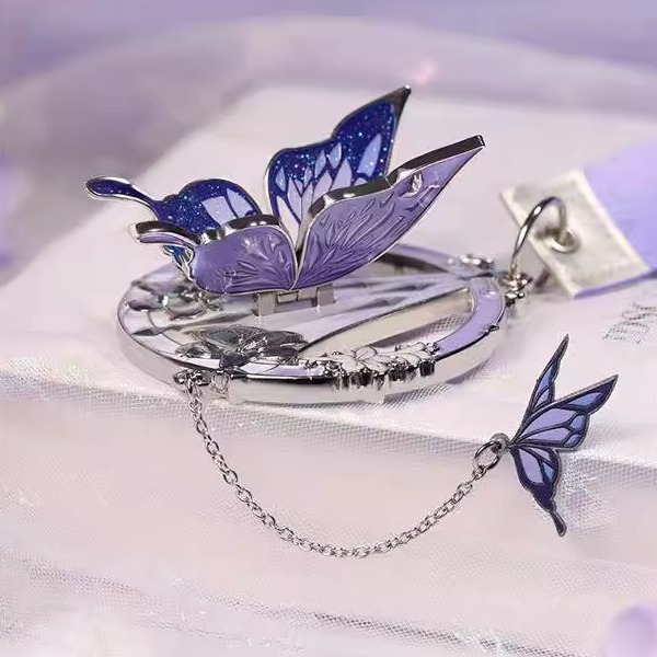 【官方正品】keep蝶舞花息奖牌蝴蝶谷高颜值周边浪漫神秘紫馈赠 - 图1