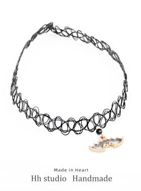 万圣节暗黑系甜酷CHOKER锁骨链