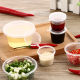 0 Disposable takeaway whole box seasoning box with lid