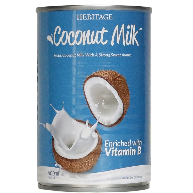 现货生酮斯里兰卡coconut milk椰奶罐装不加糖冲饮防弹咖啡椰子奶-图3