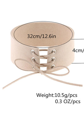 欧美时尚项圈项链粉色黑色