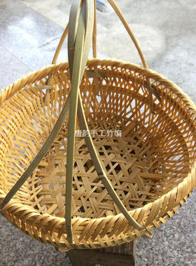竹制品竹编竹篓竹篮收纳篮鸡蛋篮