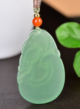 男女东陵玉如意吊坠玉器首饰挂件