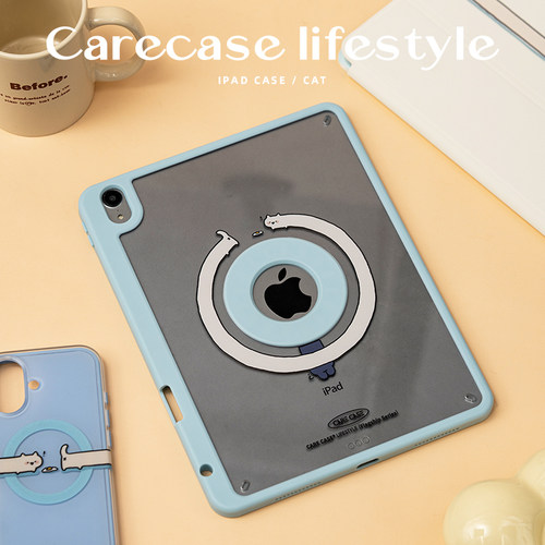 CARECASE 觅食猫咪ipad保护壳 适用于 iPad Pro13英寸11寸12.9寸 Air mini6 - 图2