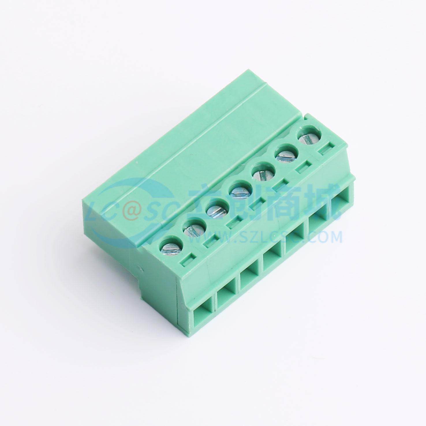 插拔式接线端子 MX15EDGRK-3.81-07P-GN01-Cu-Y-A  3.81mm 1x7P,淘宝优惠券,粉丝福利购,淘宝优惠卷