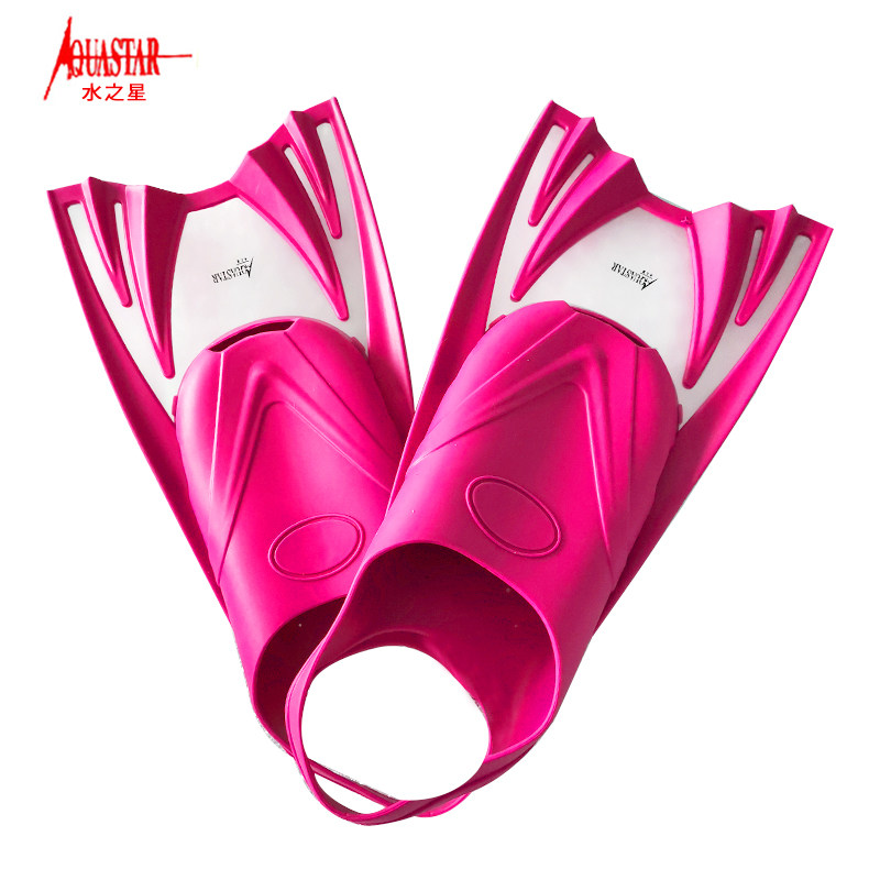 水之星儿童短潜水小浮潜脚蹼 英发旭华运动脚蹼