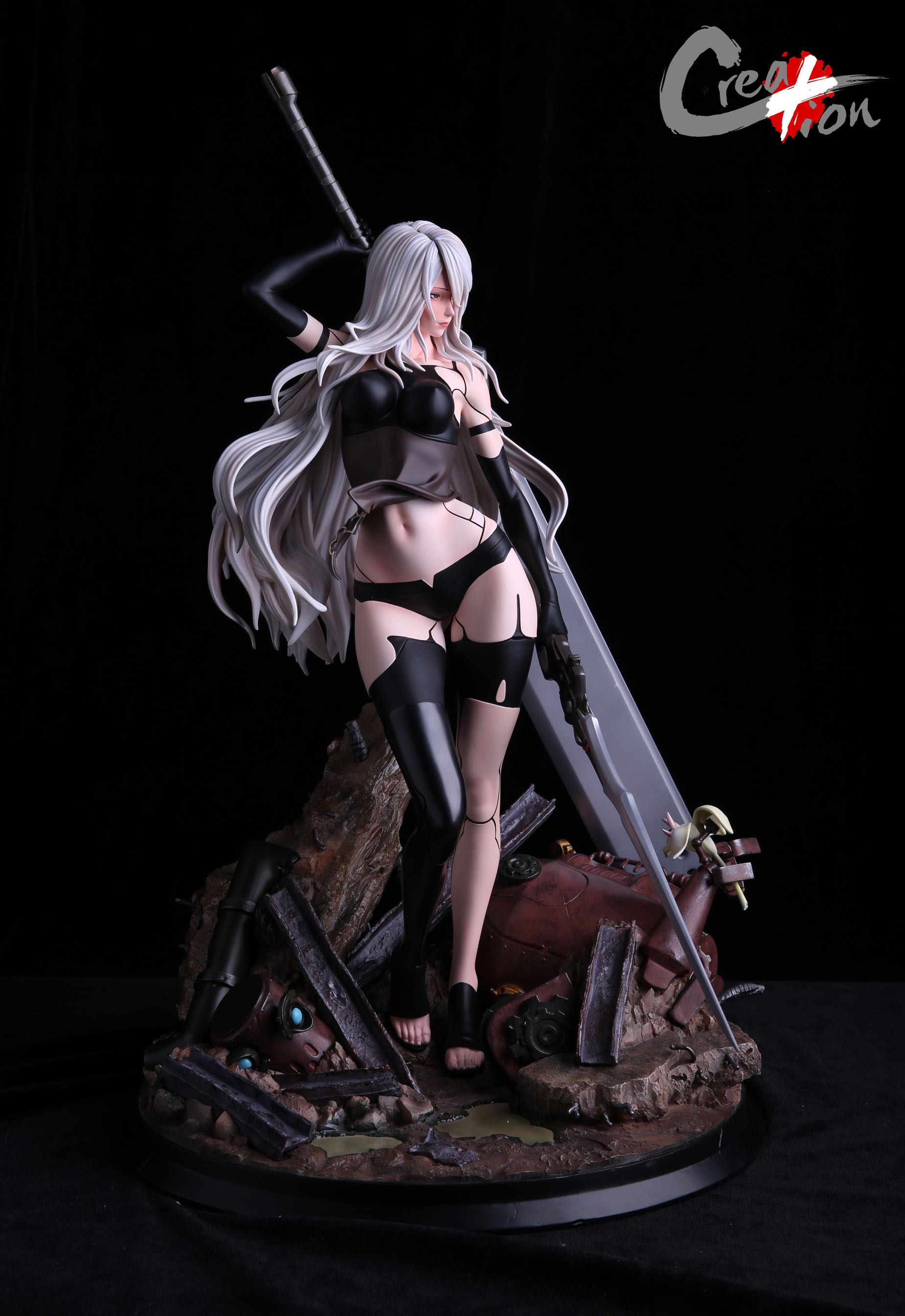 creation-studio 尼尔机械纪元 a2 限量 雕像 1/4 gk 手办