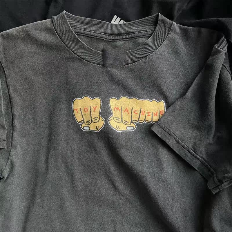 toymachine美潮滑板街头潮牌短袖古着感重磅棉vintage男女情侣T恤,淘宝优惠券,粉丝福利购,淘宝优惠卷