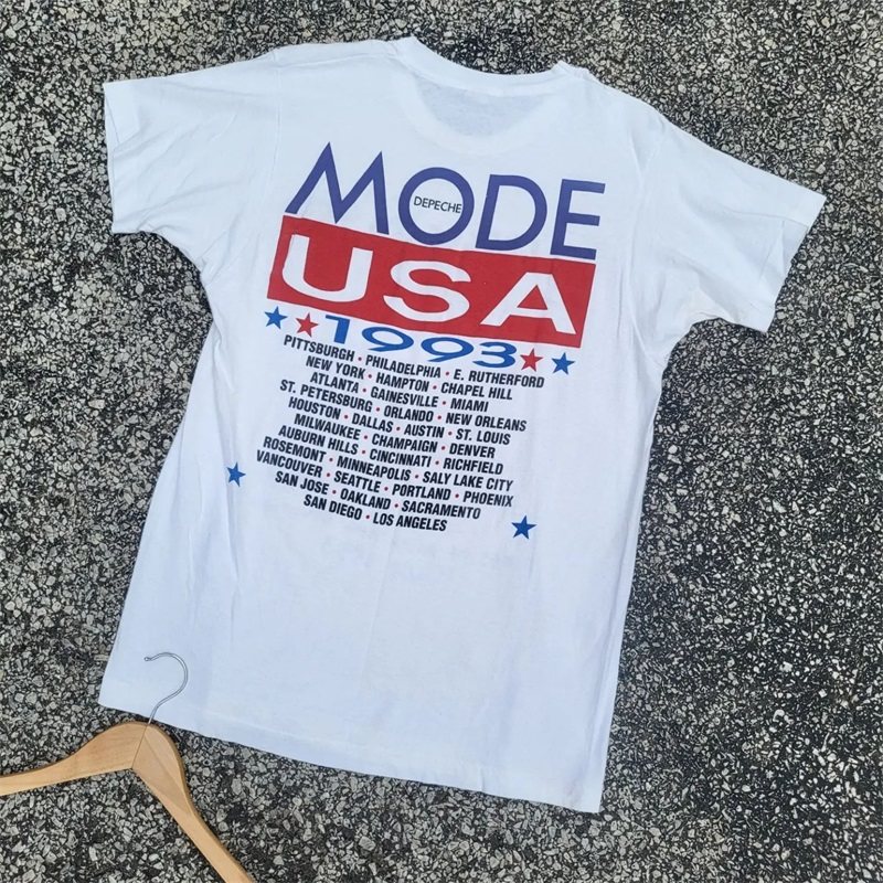depechemode英伦摇滚乐队vintage短袖潮牌简约个性男女情侣T恤,淘宝优惠券,粉丝福利购,淘宝优惠卷
