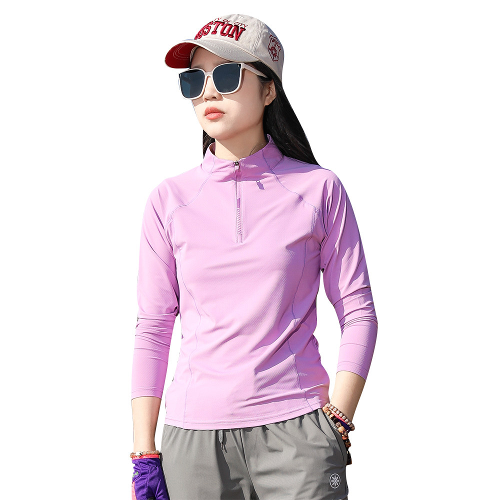 户外防晒速干衣女长袖T恤衫上衣轻薄透气徒步登山运动快干衣女夏,淘宝优惠券,粉丝福利购,淘宝优惠卷