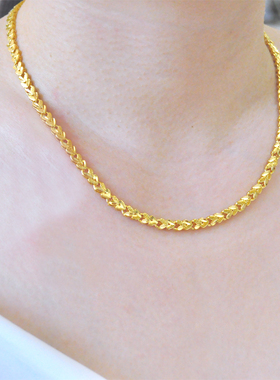 意大利工艺 欧美经典款镀24K金色兔子头项链女高级感时尚简约百搭