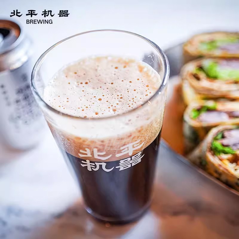 北平机器巧克力牛奶世涛STOUT高度烈性黑啤酒330ml*6罐尖货小酌 - 图1