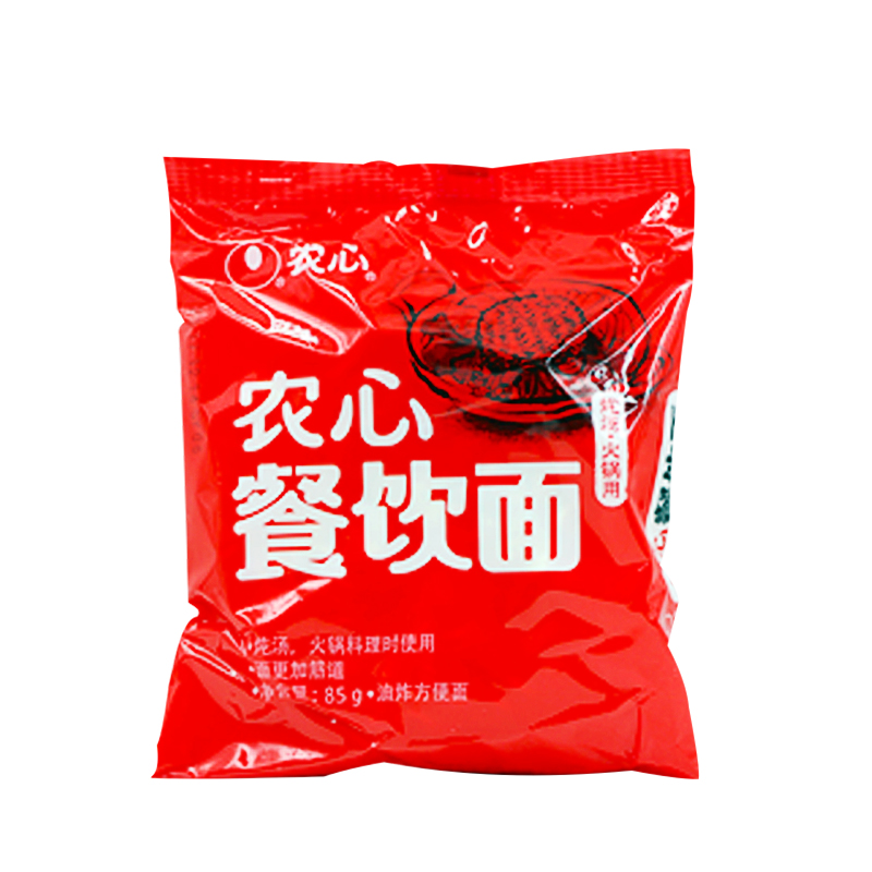 韩国农心辛拉面餐饮面火锅泡面速食面条85g*50/包有料泡面饼 - 图3