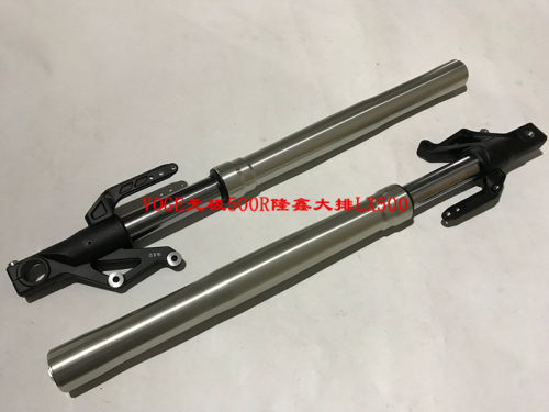 隆鑫LX500R 无极500R原装前减震器 前减 前叉 侧光片支架 后减震 - 图0