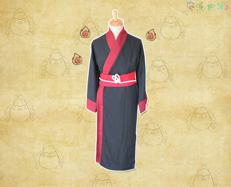 鬼灯的冷彻cos 鬼灯全套刺绣和服浴衣浴袍衣服装动漫cosplay男装 忆美时尚