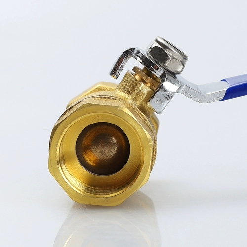 Утолщающий медный клапан 4 балла 6 баллов медный шаровой клапан Бронзовый внутренний шелкочный шаровой клапан переключатель водопровода шелковая вода труба воды