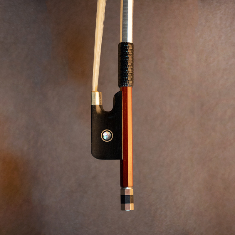 VM考级大提琴弓专业手工大提琴琴弓成人4/4儿童1/8型号全 纯马尾 - 图2