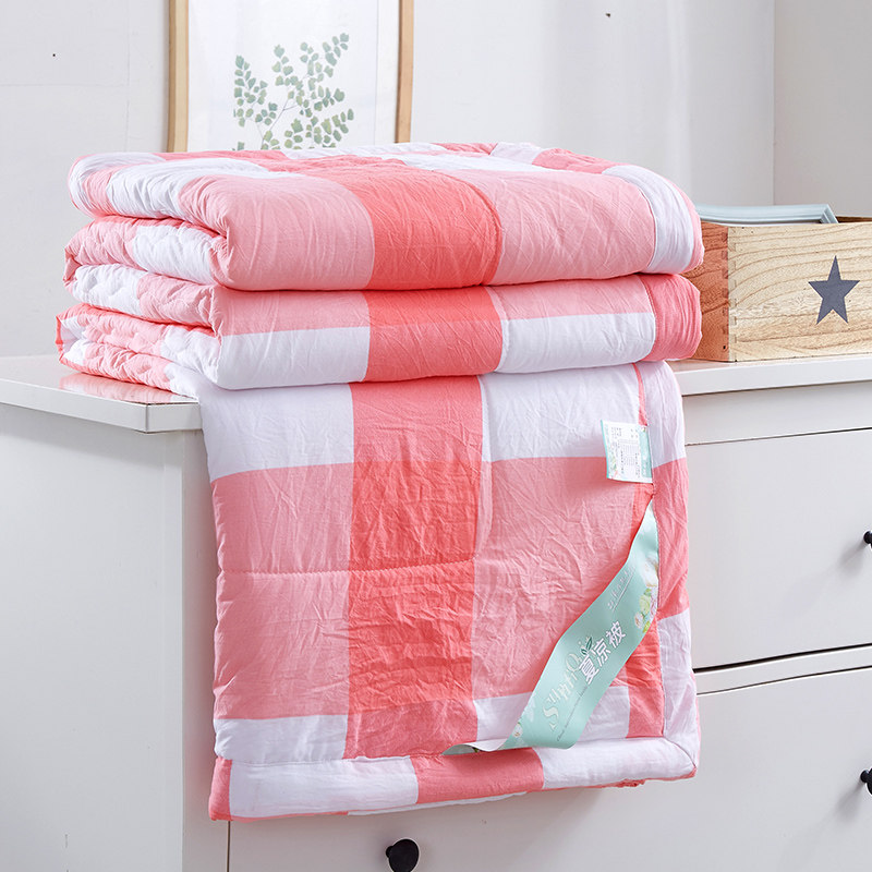 可机洗全棉夏被空调被夏季薄被子纯棉加厚春秋冬被棉被芯学生宿舍,淘宝优惠券,粉丝福利购,淘宝优惠卷