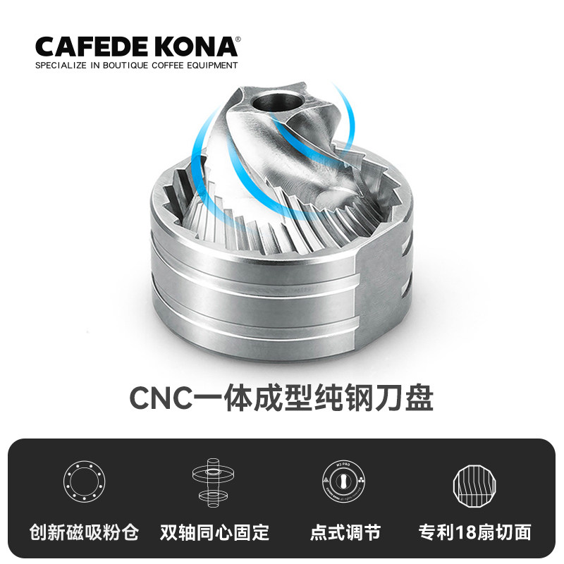 cafede kona m2pro手摇家用磨豆机 cafedekona磨豆机