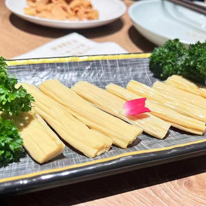 豆黄金鲜腐竹107g*54包火锅串串麻辣烫食材新鲜原浆腐竹油皮0添加