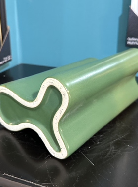 外贸样品北欧现代ins莫兰迪花瓶插花器抽象几何摆件桌面玄关装饰
