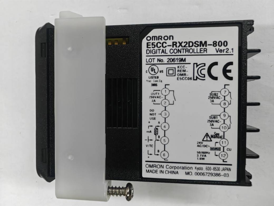 温控器E5CC E5CC-RX2DSM-800 E5EC-QX2DSM-800 电源电压24vdcac - 图1