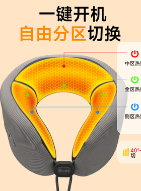 云康宝热敷脖颈U型枕旅行便携