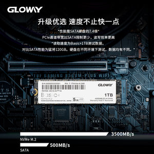 光威Basic 256g 512g 1t 2t固态硬盘ssd m.2 pcie3.0笔记本台式机