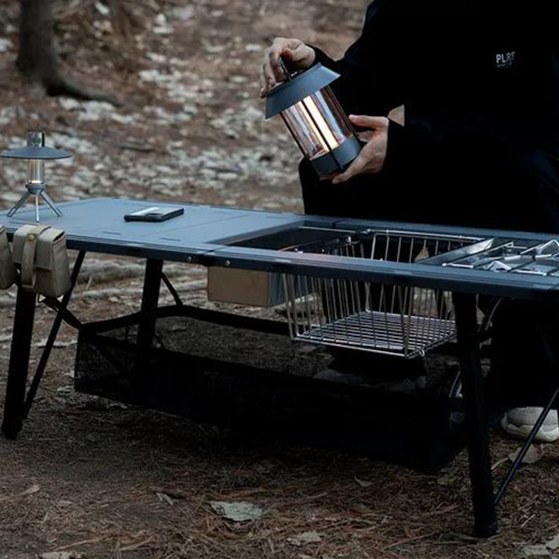 韩国BUENOFE户外露营IGT桌轻量化折叠桌子烧烤桌可折叠收纳B桌 - 图1