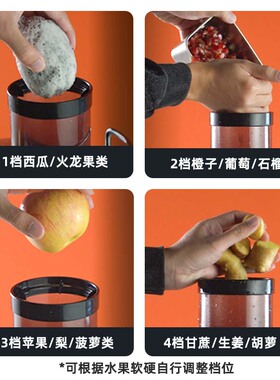 典卓榨汁机商用渣汁分离89MM口径