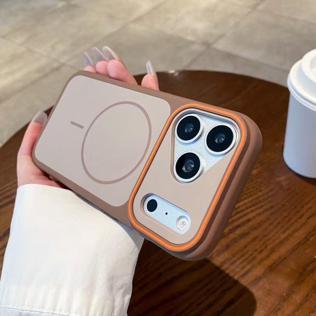 适用苹果17pro手机壳双色magsafe磁吸Air简约高级感iPhone16pro全包防摔15plus磨砂14小众设计13时尚12新款11,淘宝优惠券,粉丝福利购,淘宝优惠卷