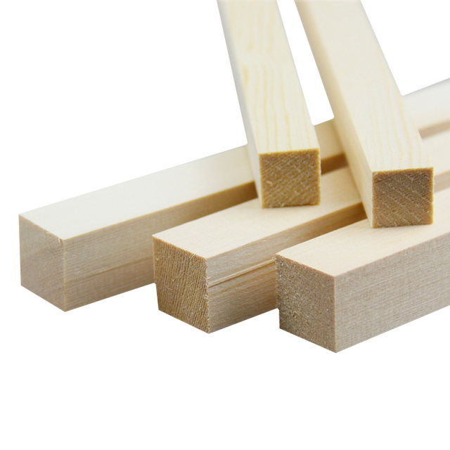 Lactic sine diy handmade wooden square wooden strip solid wood material