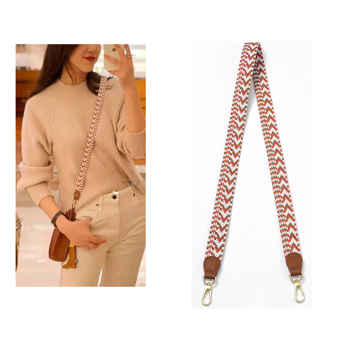 mini evelyne伊芙琳定制帆布包带子肩带单肩斜跨包带手提2.5cm,淘宝优惠券,粉丝福利购,淘宝优惠卷