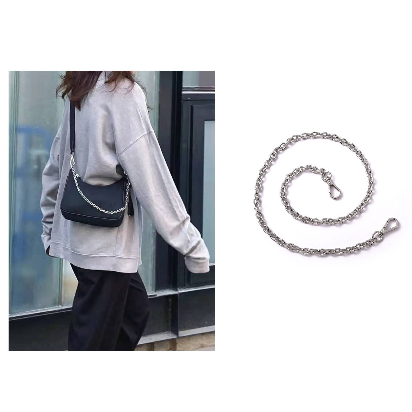 包达人适用hobo黑色五合一宽肩带包带可调节带子尼龙包配件单卖,淘宝优惠券,粉丝福利购,淘宝优惠卷