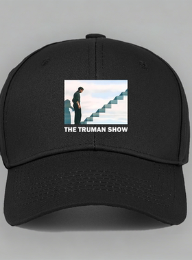 Truman Show楚门的世界金凯瑞电影棉棒球帽子软顶定制鸭舌帽防晒