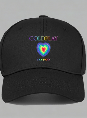 ColdPlay酷玩乐队moon music专辑音乐演唱会粉丝应援棒球帽子定制