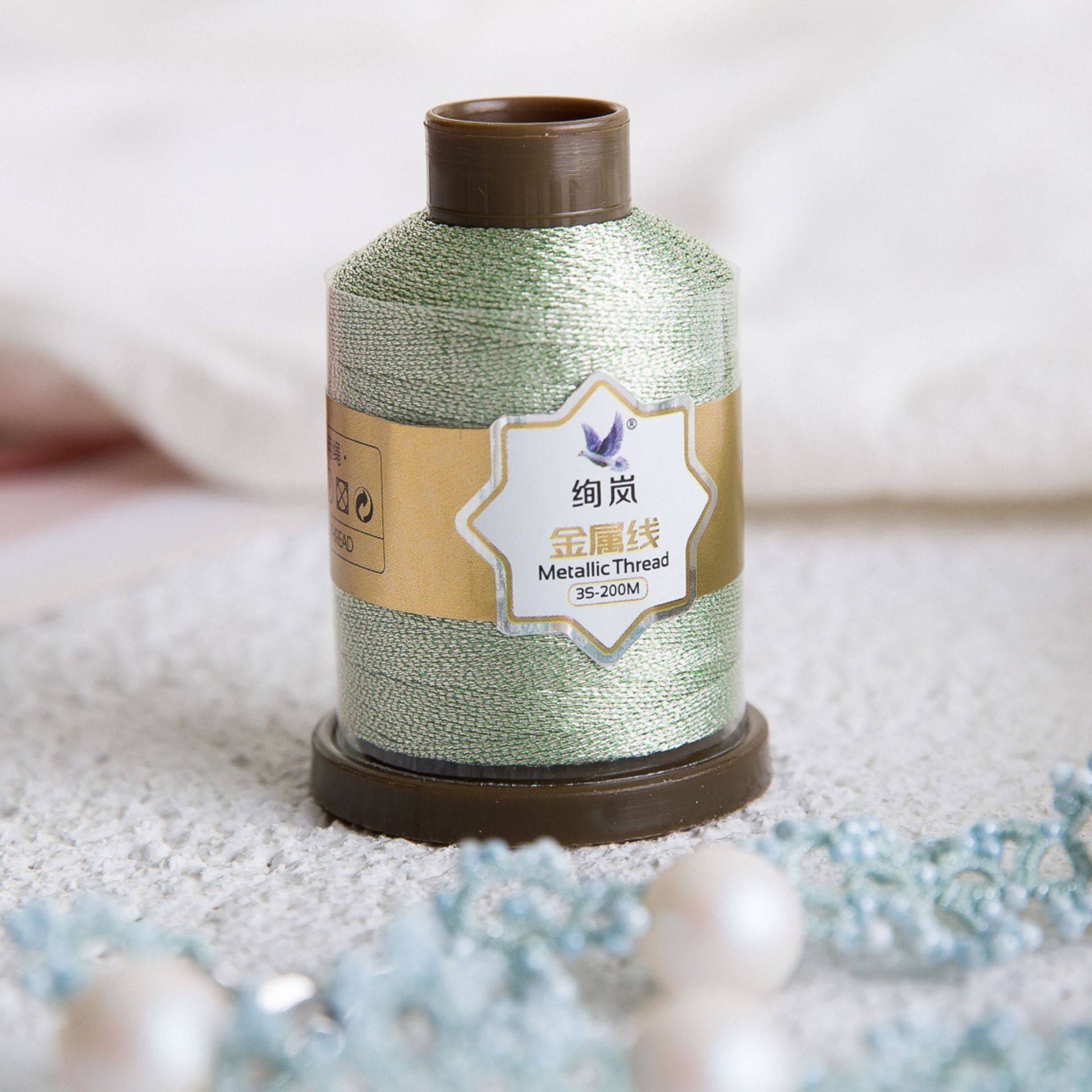 莱岸绚岚进口抗氧化银膜FAG金属梭编蕾丝线手工编织DIY材料,淘宝优惠券,粉丝福利购,淘宝优惠卷