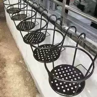 阳台铁艺护栏花架免安装栏杆悬挂式简约多肉绿萝吊篮花盆架,淘宝优惠券,粉丝福利购,淘宝优惠卷