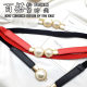 Pearl Belt Women's 2025 new high-end dress jeans waist-retracting artifact elastic elastic belt decoration