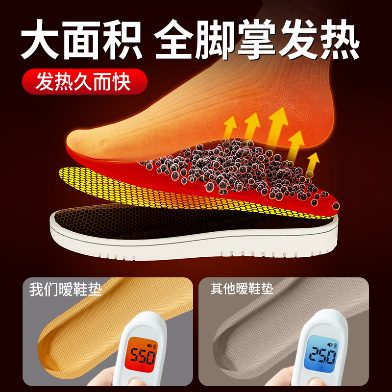 自发热鞋垫暖宝宝贴冬季女生恒温热敷自发热暖足贴发热贴暖脚神器