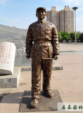 玻璃钢人物五大书记雕像