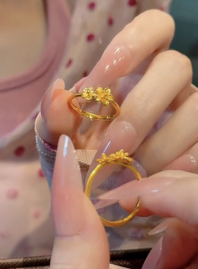 钛钢不掉色复古设计感指尖生花