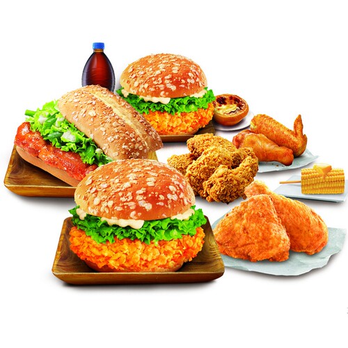 炸鸡裹粉香辣鸡腿汉堡炸粉华来仕专用炸鸡粉大鸡腿香酥炸鸡包裹粉 - 图2