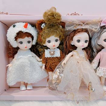 ເດັກນ້ອຍ 2023 New Doll Princess Toy Girl 4 Little Girl 5 years old 3 Birthday gift set doll