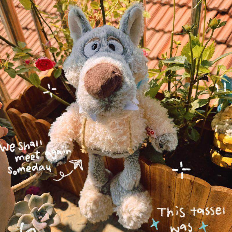 披着羊皮的狼玩偶大灰狼抱睡公仔儿童毛绒玩具布娃娃生日礼物女,淘宝优惠券,粉丝福利购,淘宝优惠卷