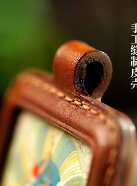 景区定 制藏风手绘描金五爷唐卡尼泊尔青海手工可定图吊坠挂