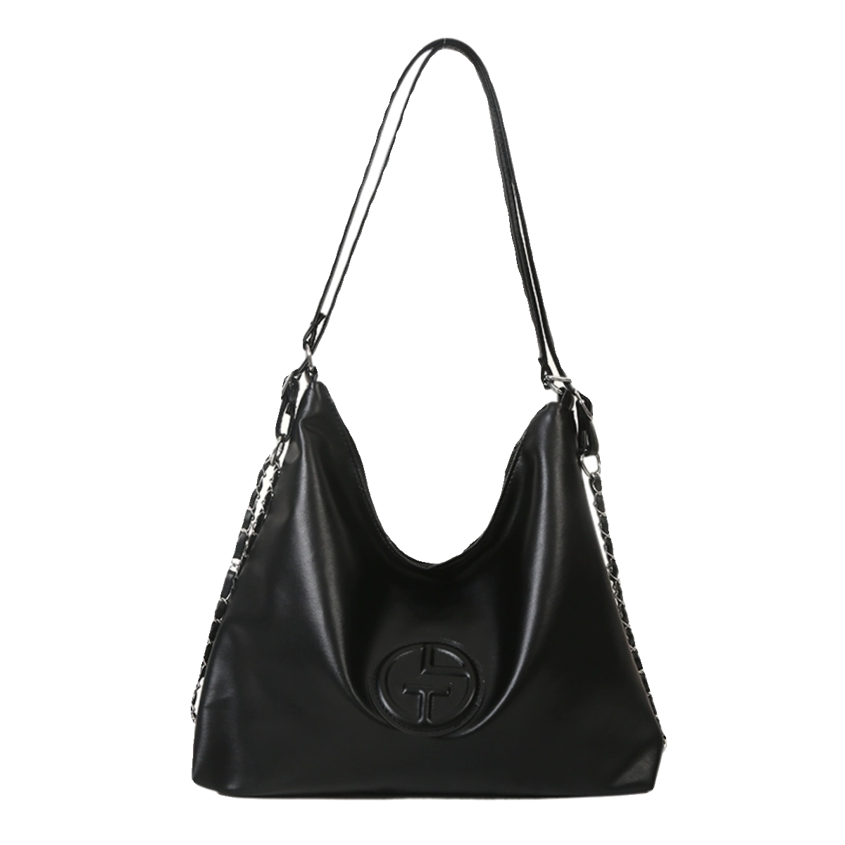 大容量包包女2023新款时尚链条双肩包单肩水桶包休闲百搭外出背包,淘宝优惠券,粉丝福利购,淘宝优惠卷