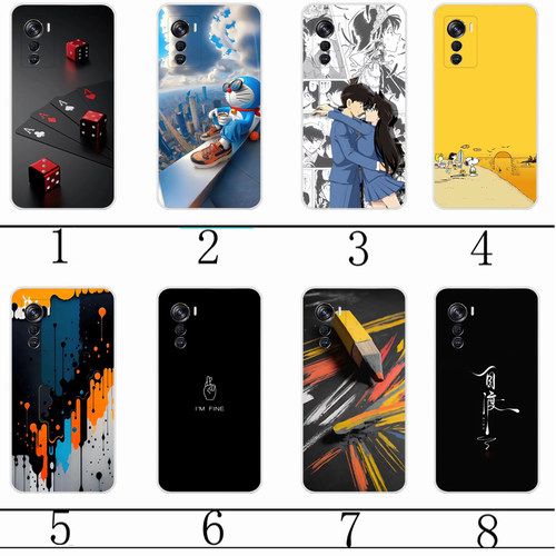 适用中兴天机axon 50 Ultra手机壳ZTE A2024H保护套软胶男女磨砂硅胶软套外壳防摔 - 图0