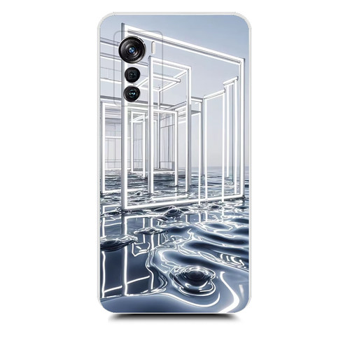 适用中兴天机axon 50 Ultra手机壳ZTE A2024H保护套软胶男女磨砂硅胶软套外壳防摔 - 图2