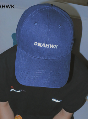 DNAHWK-LIFE系列棒球帽新款硬顶简约大头围美式复古街头帽子